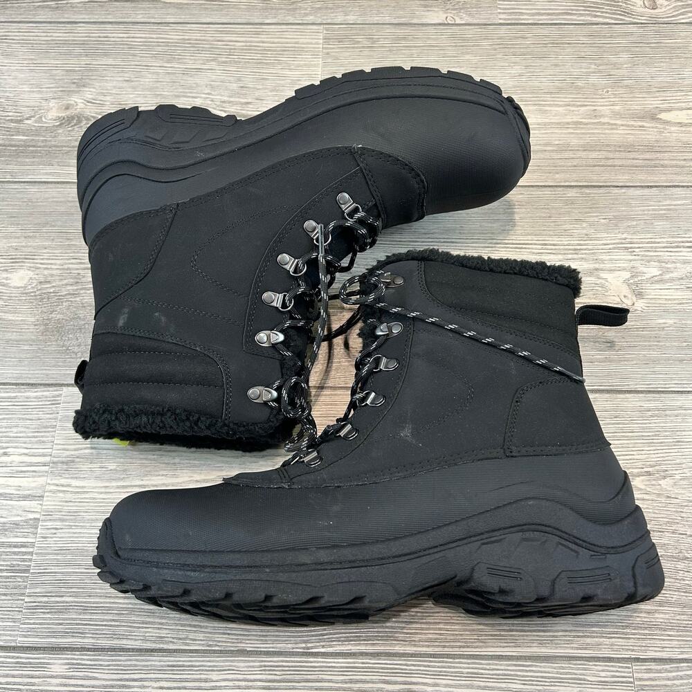 All In Motion Blaise Snow Boots Black 12 NWT - Picture 5 of 5
